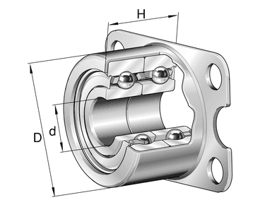 INA INA ZKLR0624-2Z Axial angular contact bearing