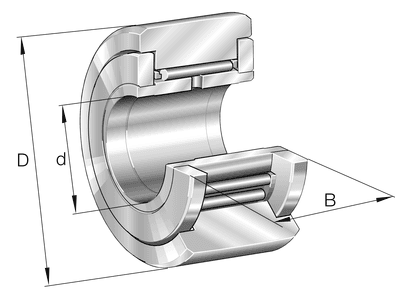 INA INA NATR12 Yoke type track rollers
