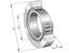 INA INA STO25 Yoke type track rollers