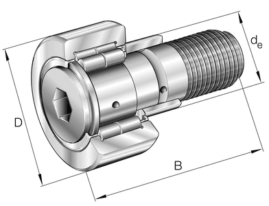 INA INA NUKRE40 Stud type track rollers