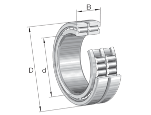 INA INA SL185018 Cylindrical roller bearing