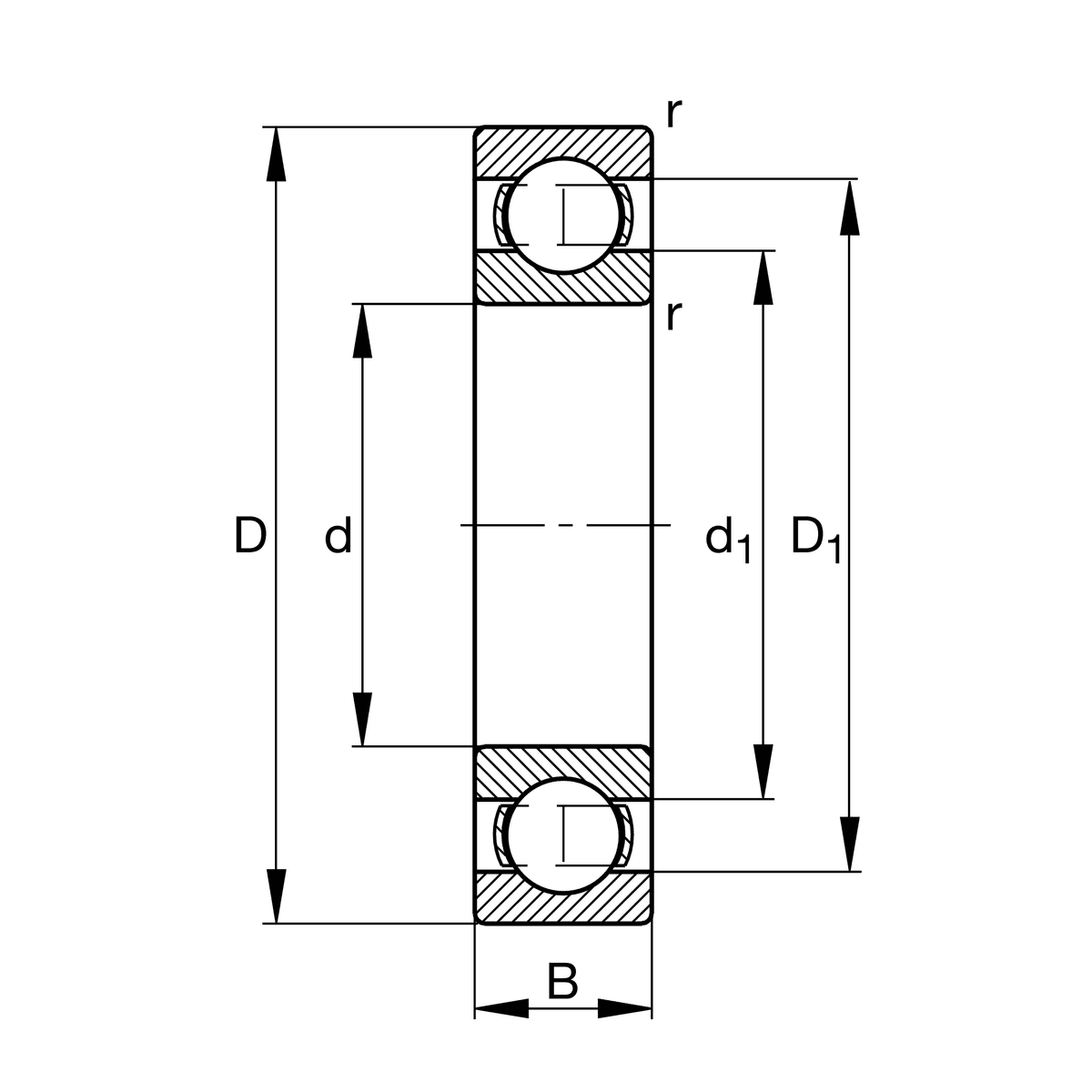 FAG FAG 16020-C4 Deep groove ball bearings