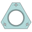 INA INA FLAN62-MSTR-FA125 Flanged housings