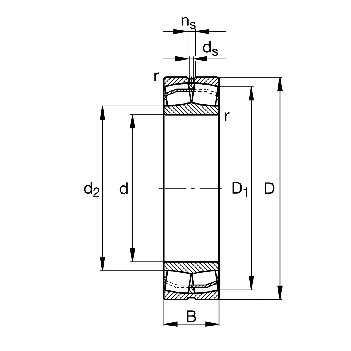 FAG FAG 21319-E1-XL-TVPB-C3 Spherical roller bearings
