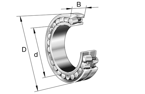 FAG FAG 22326-E1A-XL-K-M-C4 Spherical roller bearings