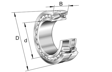 FAG FAG 23972-K-MB Spherical roller bearings