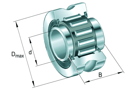 INA INA LFR2204-10-2RSR-NA Track rollers
