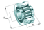 INA INA LFR2204-10-2RSR-NA Track rollers