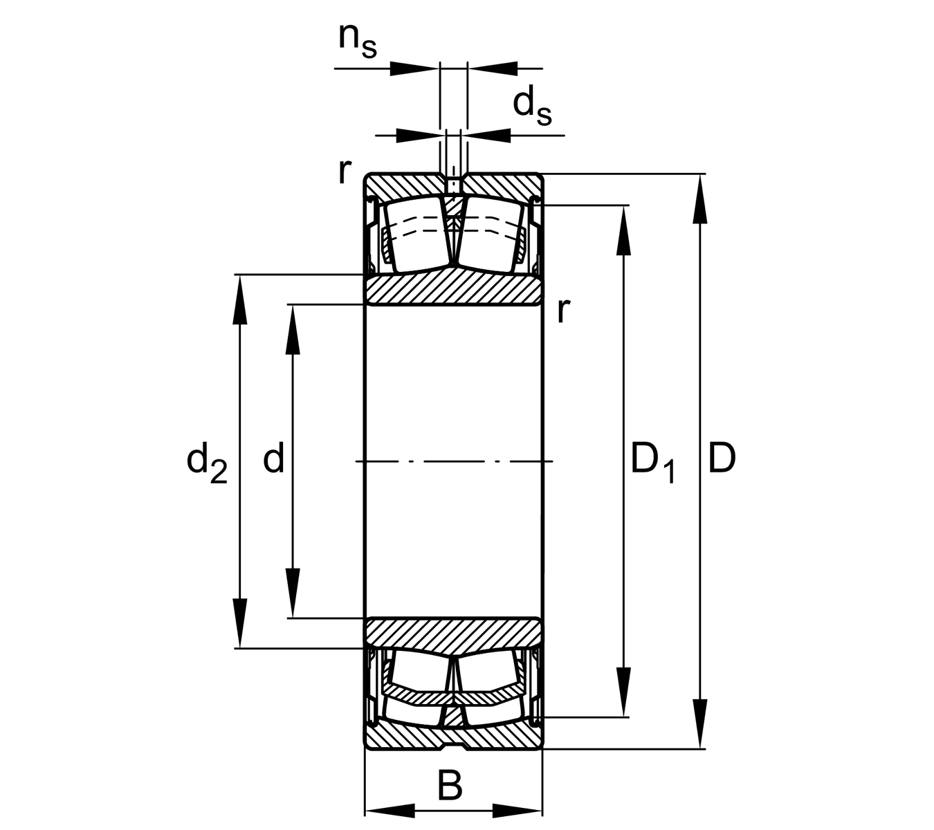 FAG FAG WS22215-E1-XL-2RSR Spherical roller bearings