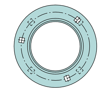 INA INA FLAN47-MSB-FA125 Flanged housings