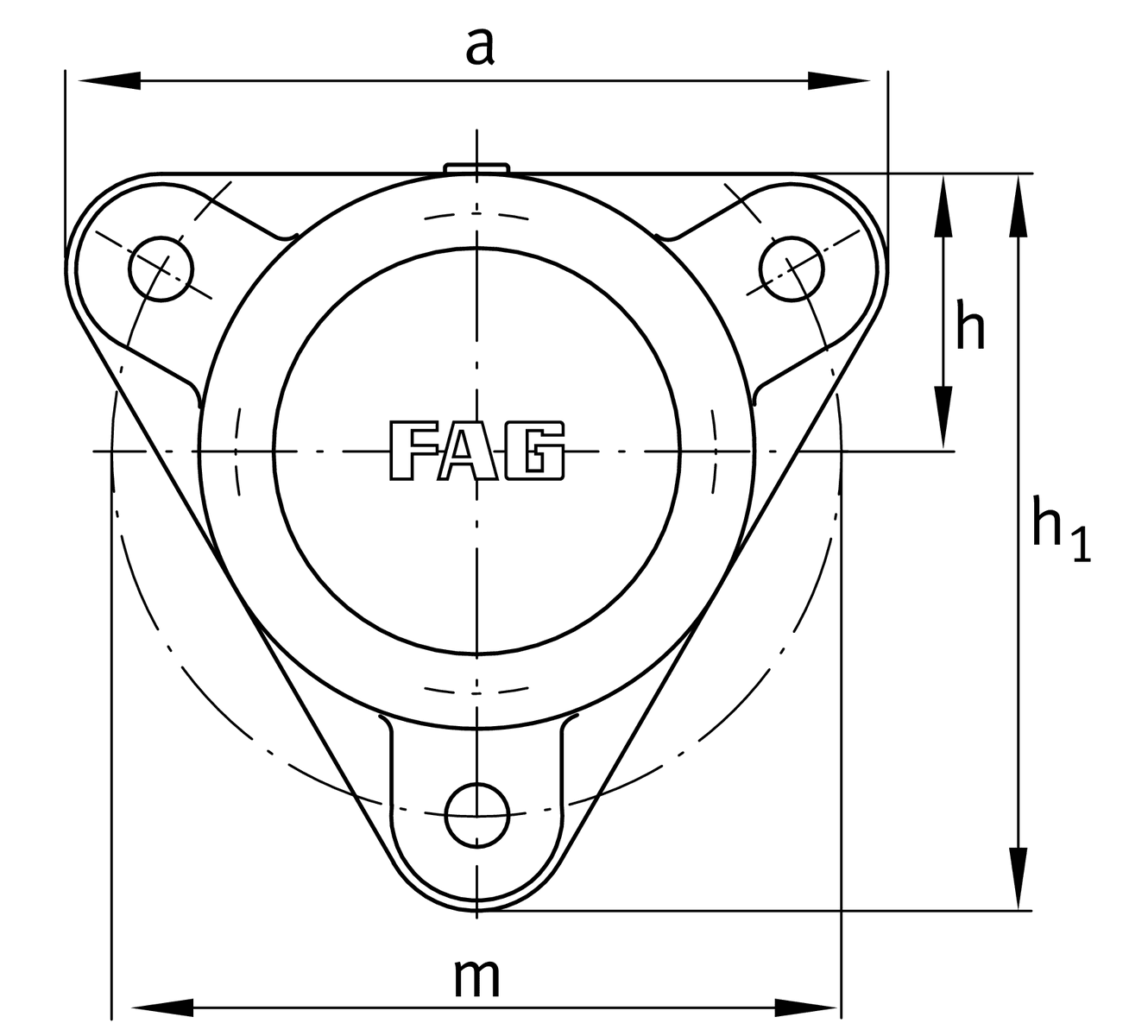 FAG FAG F510-A-L Flanged housings