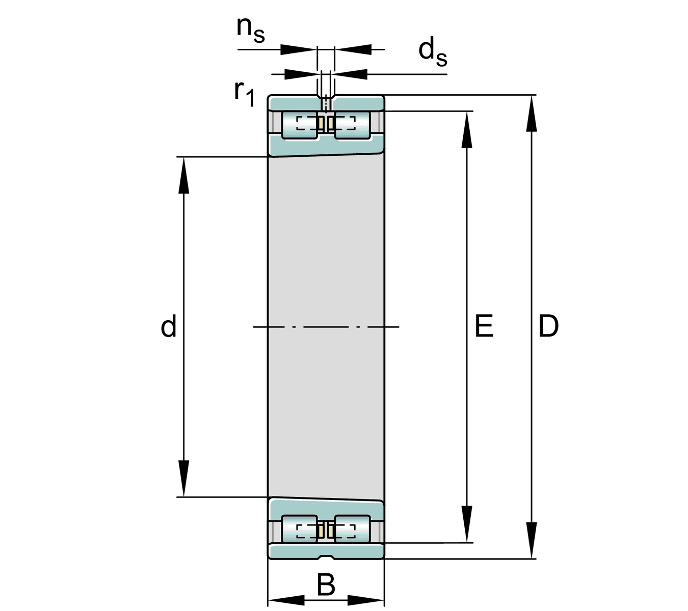 FAG FAG NN3048-AS-K-M-SP Cylindrical roller bearing
