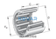 INA INA HK0408 Drawn cup roller bearing
