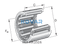 INA INA HK2516 Drawn cup roller bearing