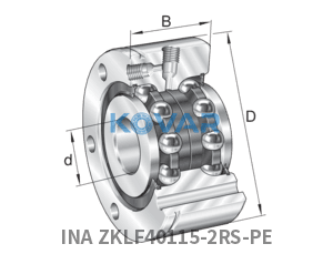 INA INA ZKLF40115-2RS-PE Axial angular contact bearing