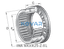 INA INA NKXR25-Z-XL Needle roller/axial c.r.b