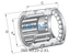 INA INA NX20-Z-XL Needle roller/axial bearing
