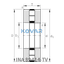 INA INA 89414-TV Axial cylindrical r.