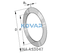 INA INA AS3047 Axial bearing washers