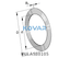 INA INA AS80105 Axial bearing washers
