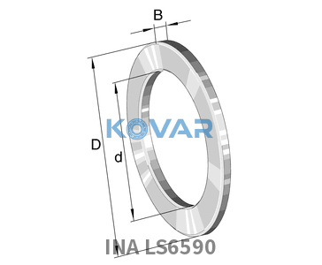 INA INA LS6590 Raceway washers