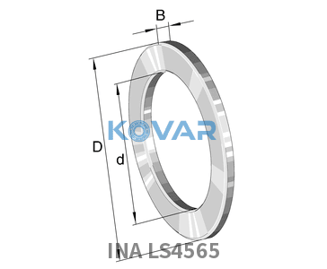 INA INA LS4565 Raceway washers