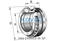 FAG FAG 234409-M-SP Axial angular contact bearing