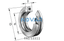 FAG FAG 53311 Axial deep groove ball bearing