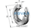 FAG FAG 53307 Axial deep groove ball bearing