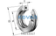 FAG FAG 53317 Axial deep groove ball bearing