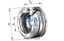 FAG FAG 54306 Axial deep groove ball bearing