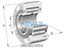 INA INA NUTR50 Yoke type track rollers