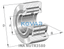 INA INA NUTR3580 Yoke type track rollers