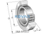 INA INA STO17 Yoke type track rollers