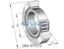 INA INA STO25 Yoke type track rollers