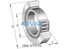 INA INA STO45 Yoke type track rollers