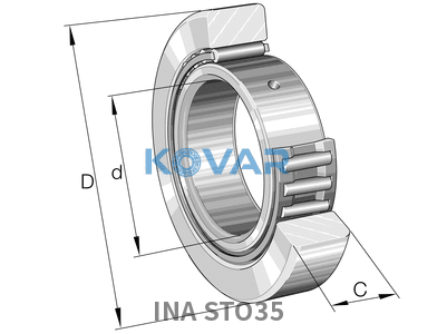 INA INA STO35 Yoke type track rollers