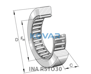 INA INA RSTO30 Yoke type track rollers