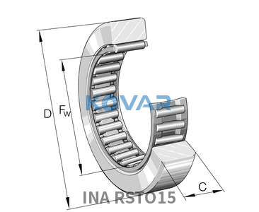 INA INA RSTO15 Yoke type track rollers