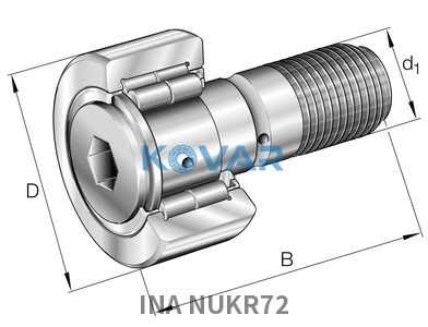 INA INA NUKR72 Stud type track rollers
