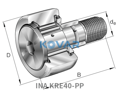 INA INA KRE40-PP Stud type track rollers