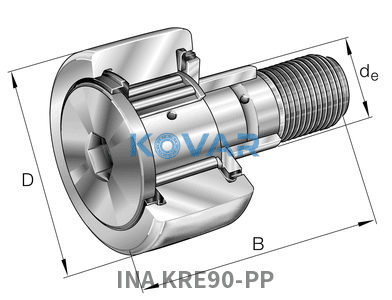 INA INA KRE90-PP Stud type track rollers