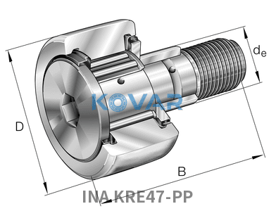 INA INA KRE47-PP Stud type track rollers