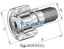 INA INA NUKRE62 Stud type track rollers
