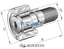 INA INA NUKRE90 Stud type track rollers