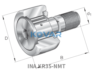INA INA KR35-NMT Stud type track rollers