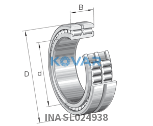 INA INA SL024938 Cylindrical roller bearing