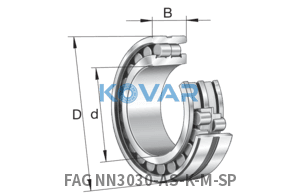 FAG FAG NN3030-AS-K-M-SP Cylindrical roller bearing