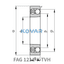 FAG FAG 1211-K-TVH Self-aligning ball bearing