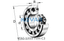 FAG FAG 1213-TVH-C3 Self-aligning ball bearing